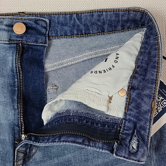 Lovers + Friends Womens Mason High Rise Skinny Cropped Denim Jeans in Miramar 27 - Picture 8 of 16